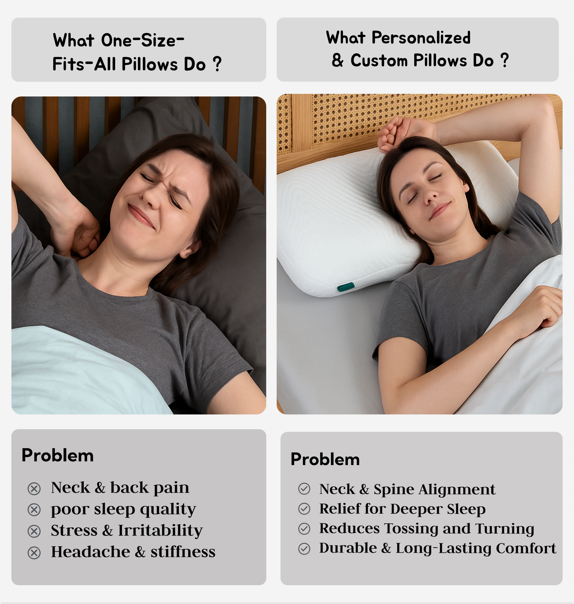 Orthopedic Memory Foam  Pillow